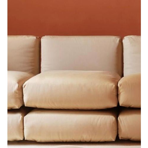 Maharam Cushion Sofa Central Module by Muller Van Severen for BD Barcelona For Sale - Image 16 of 17