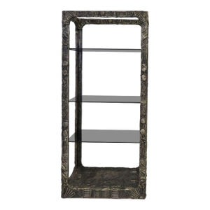 Mid 20th Century "Goop" Brutalist Etagere Atributed to Adrian Pearsall