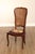 Wood French Louis XV Style Vintage Cane Back Side Chair For Sale - Image 7 of 12