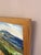 1970s 1971 Modernist 'The Hills Beyond' Vintage Original Swedish Expressive Landscape Oil Painting, Framed For Sale - Image 5 of 13