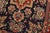 Qom Rug 2’8” X 3’11” Blue Wool Vintage Traditional Hand-Knotted Carpet For Sale - Image 4 of 10