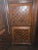 1980s Dark Wood Chessboard 3 Panel Room Divider For Sale - Image 10 of 12