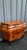 Vintage Goldsmith's of Harrisburg Pa Parquetry Bombe Commode | Louis XV Style Figured Wood 4-Drawer Chest For Sale - Image 12 of 12