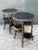 Late 20th Century Vintage Octagon Burnt Bamboo Side Tables - A Pair For Sale - Image 5 of 12