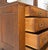 Massive Solid Oak Arts & Crafts 4 Drawers Dresser with Swivel Mirror For Sale - Image 9 of 12