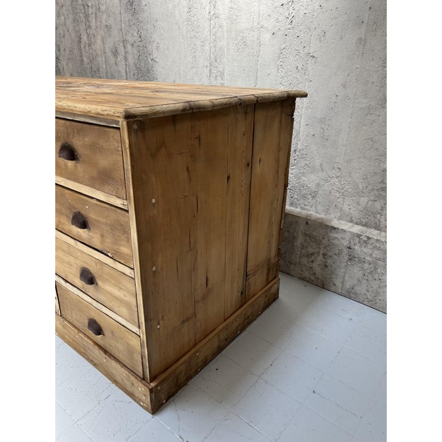 Rustic Haberdashery Shop Counter, 1890s For Sale - Image 5 of 14
