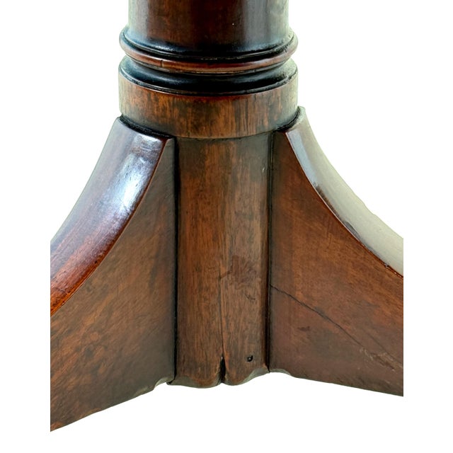 Wood 18th Century Georgian Octagonal Mahogany Hall Centre Table For Sale - Image 7 of 13