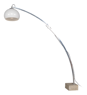 Vintage Italian Extendable Arc Floor Lamp, 1970