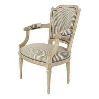Louis XVI Style Marie Antoinette Armchair, 1990s For Sale