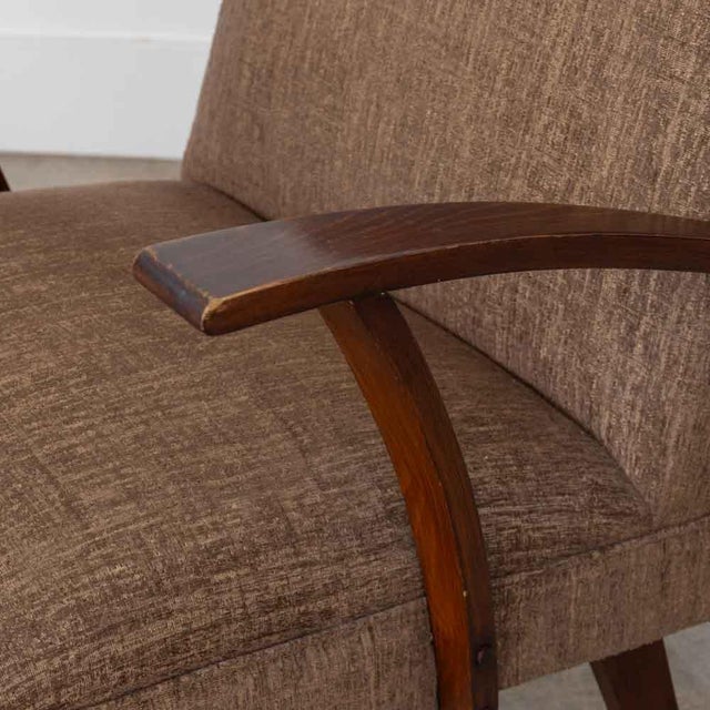 Pair of 1950s French Armchairs For Sale - Image 9 of 17