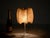 Beige Tulip Cocoon Table Lamp with Brass Base attributed to Castiglioni for Hille, Italy, 1960s For Sale - Image 9 of 13