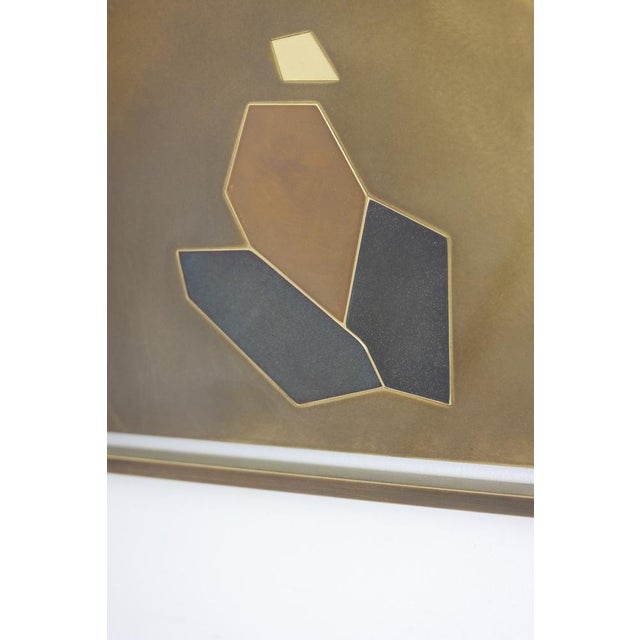 Fragmentations X, Varnished Brass For Sale - Image 4 of 10