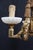 Large Chandelier in Gilded Bronze and Alabaster For Sale - Image 12 of 13