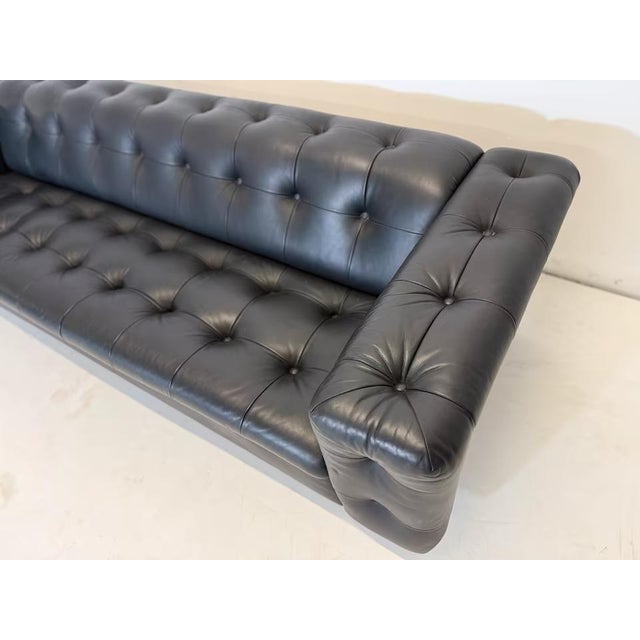 Leather RH-306 Sofa attributed to Robert Haussmann for de Sede For Sale - Image 15 of 18