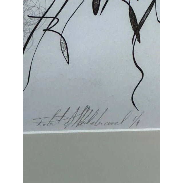 The Divine Feminine - Black and White Lithograph For Sale In Los Angeles - Image 6 of 6