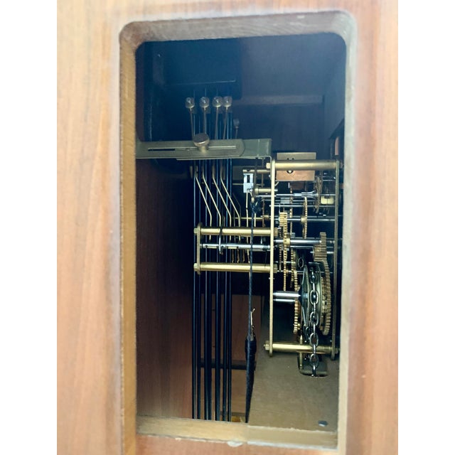 Vintage 1970s German Grandfather Clock For Sale - Image 9 of 15