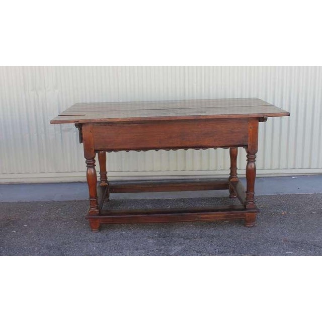 18th Century Pennsylvania Walnut Tavern Table For Sale - Image 9 of 9