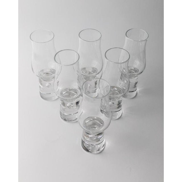 Vintage Italian Murano Drinking Glasses, 1970s, Set of 6 For Sale - Image 3 of 11