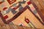 Peach Vintage Zabihi Collection Pictorial Buddhist African Kilim Runner - 2' x 6'2" For Sale - Image 8 of 9