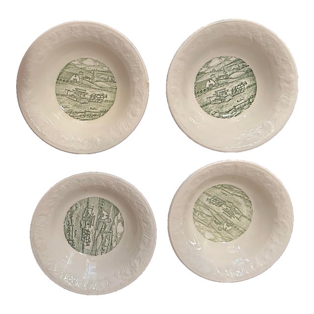 Vintage Homer Laughlin Small Bowls - Set of 4 For Sale