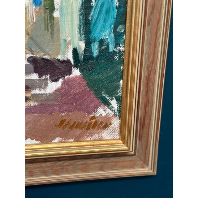 Gösta Stawåsen, Södra Kyrkogatan 50, 1970, Oil on Canvas, Framed For Sale - Image 7 of 16
