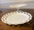 White Mid 20th Century Anchor Hocking Milk Glass Lace Edge Serving Set For Sale - Image 8 of 12