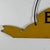 Mid 20th Century A Whimsical Vintage Wood Sign Advertising "Breakfast 35-50c" With Arching Metal Hook, Double Sided For Sale - Image 5 of 9
