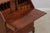 1920s Antique Bench Made Inlaid Walnut Slant Front Desk For Sale - Image 5 of 16
