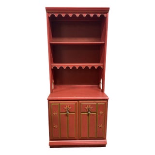 Stanley Furniture Ole Girls Bookcase Flower Power For Sale