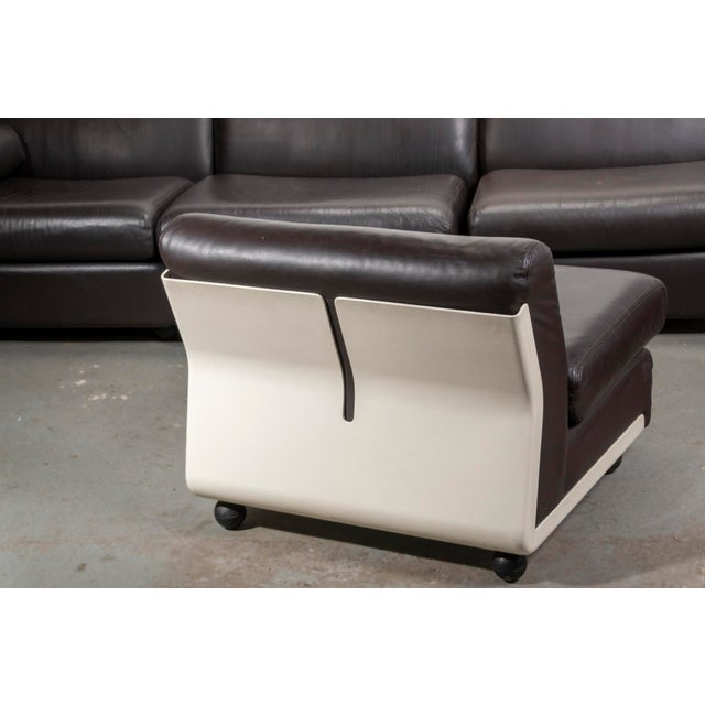 1970s Amanta Modular Sofa by Mario Bellini for B&B Italia, 1978, Set of 5 For Sale - Image 5 of 18