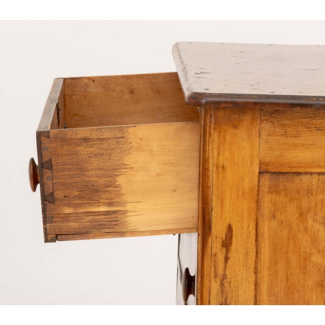 Wood Victorian Pine Chest of Drawers, With Four Drawers. For Sale - Image 7 of 8