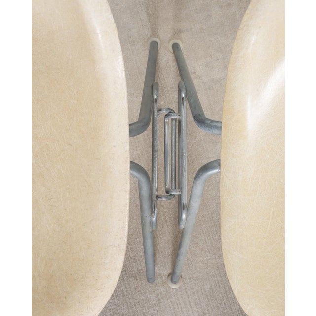 Set of Four Herman Miller DSS Mid-Century Fiberglass Side Chairs For Sale - Image 16 of 18