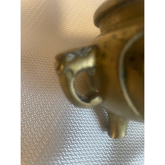 Antique 19th Century Chinese Cast Bronze Phoenix Censer For Sale - Image 4 of 10