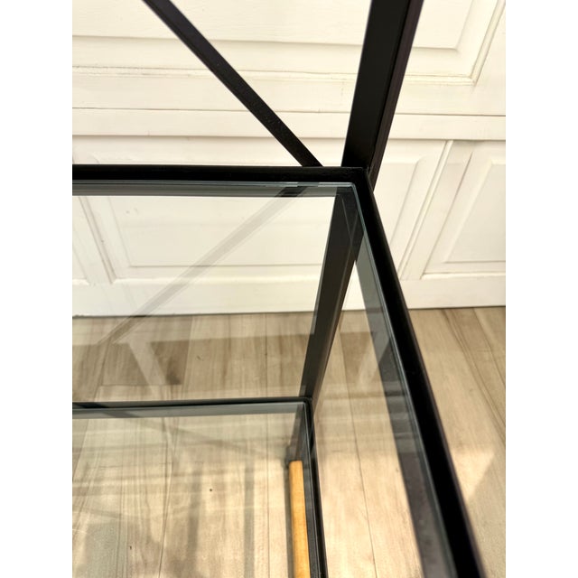 Architectural Modern Étagère Attributed to Cleo Baldon for Terra With Hardwood Accents For Sale - Image 14 of 14