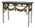 19th Century French Wrought Iron Console Tables With Slate Tops- A Pair For Sale