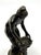 Black 1900s 4 Grand Tour Neo Classical Bronze Miniatures incl Dancing Faun, Seated Hermes For Sale - Image 8 of 18