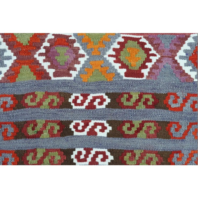 Vintage Turkish Malatya Kilim Runner For Sale - Image 9 of 10