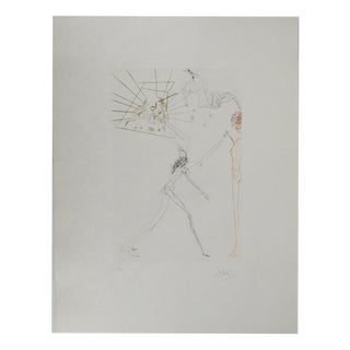 Salvador Dali, The Three Treacherous Barons, Engraving For Sale