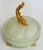 Italian Stone Trinket Dish With Serpent Handle For Sale - Image 4 of 9