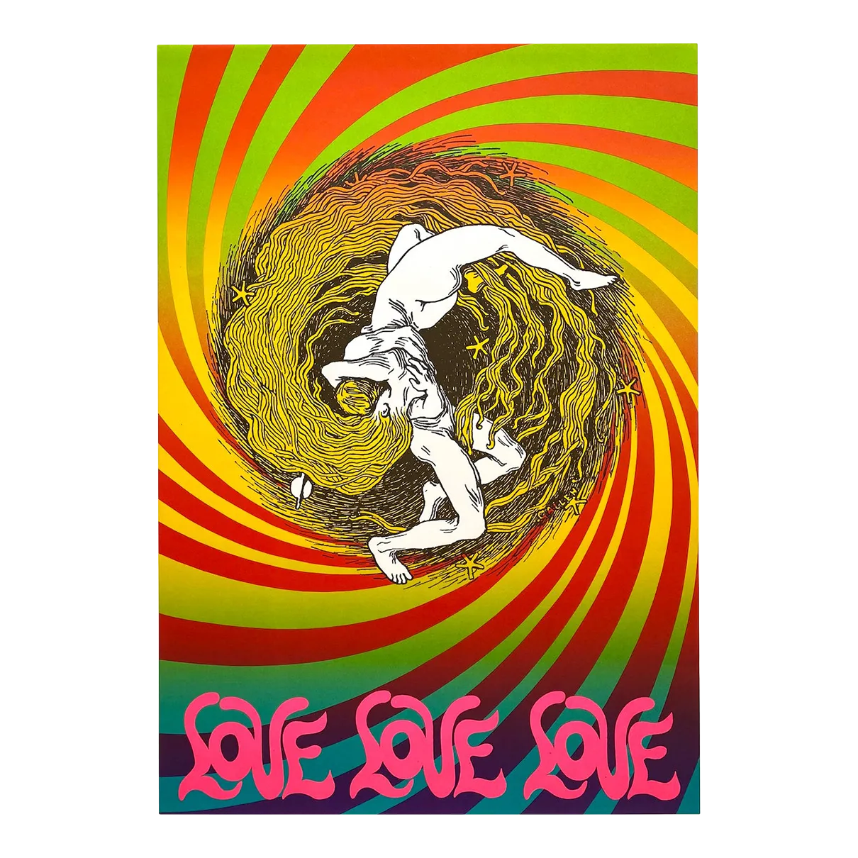 Lothar Gunther Buchheim Vintage 1969 Mid Century Modern Lithograph