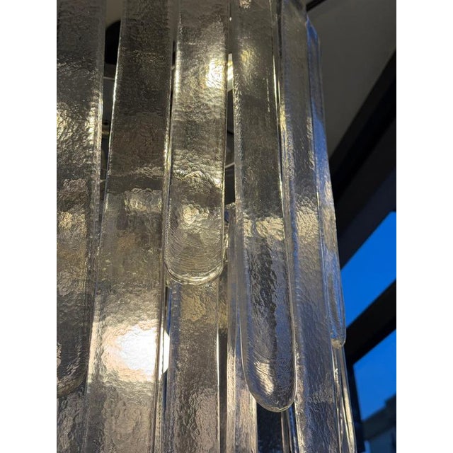 Murano Glass Waterfall Chandelier by Carlo Nason for Mazzega, 1970s For Sale - Image 9 of 14