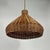 Mid-Century Rattan & Wicker Pendant, Sweden, 1960s For Sale - Image 4 of 16