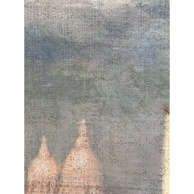 1900 - 1909 Original Oil on Canvas of Venice, Italy For Sale - Image 5 of 6