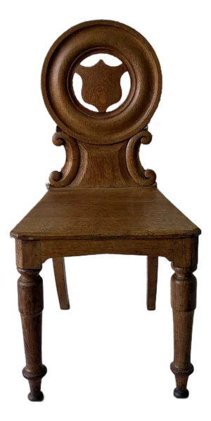 1970s Architectural Anarchy Wood Chair