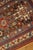 1890s Brown Geometric Antique Caucasian Rug 4'0"x 8'0" Handknotted Wool Carpet For Sale - Image 4 of 5