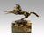 This bronze horse statue, captures the dynamic energy of a galloping stallion in mid-stride. Every muscle, tendon, and...