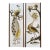 Pair of Mid 20th Century Mixed-Media Peacock & Egret Wall Art Panels For Sale