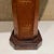 Arturo Pani Leather Wrapped Table Lamp, Gold, Mexico, 1950s For Sale - Image 10 of 17