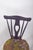 Wood Portuguese Three Chairs with Codtail Backs, 1950s, Set of 3 For Sale - Image 7 of 10