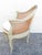 Antique French Louis XV Style Painted Corner Chair For Sale - Image 15 of 18